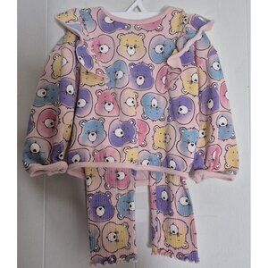 Care Bears Long Sleeve Sweatshirt And Pants Outfit Toddler Girls Size 24M